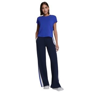 SPANX NWT AirEssentials® Colourblock Wide Leg Track Pant in XS (petit)